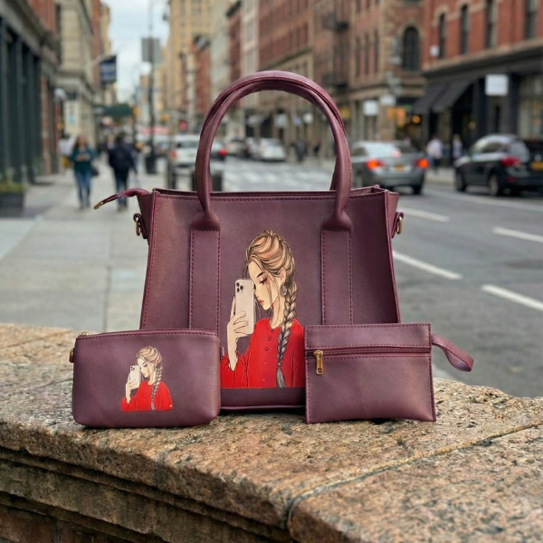 High Quality Trendy Bags with Wallets