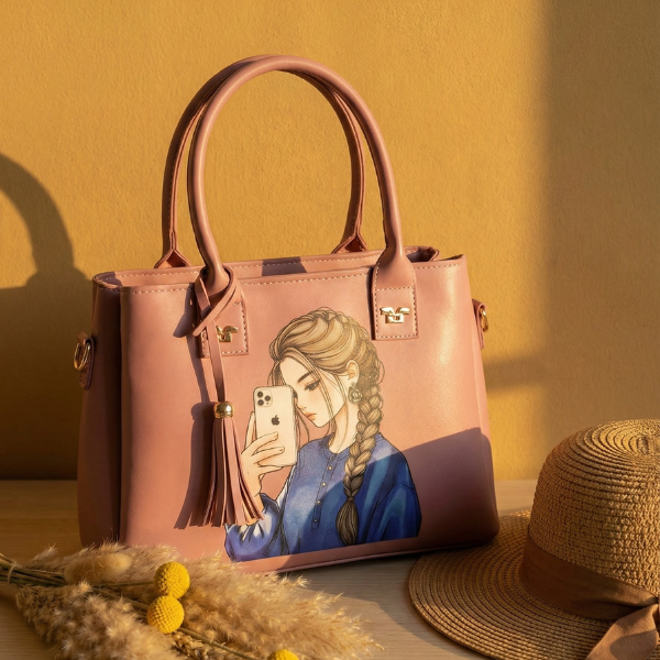 Selfie Girl Tote Bag