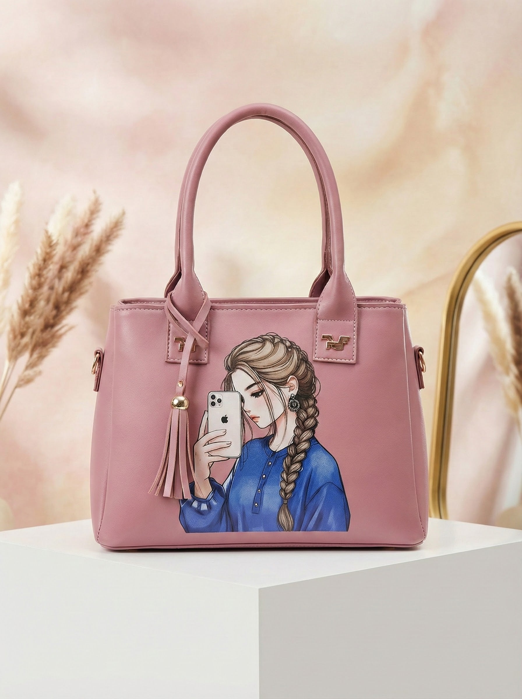 Selfie Girl Tote Bag