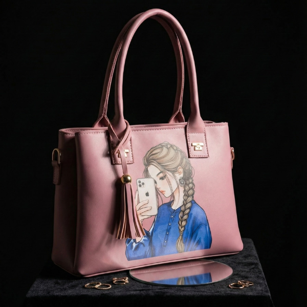 Selfie Girl Tote Bag