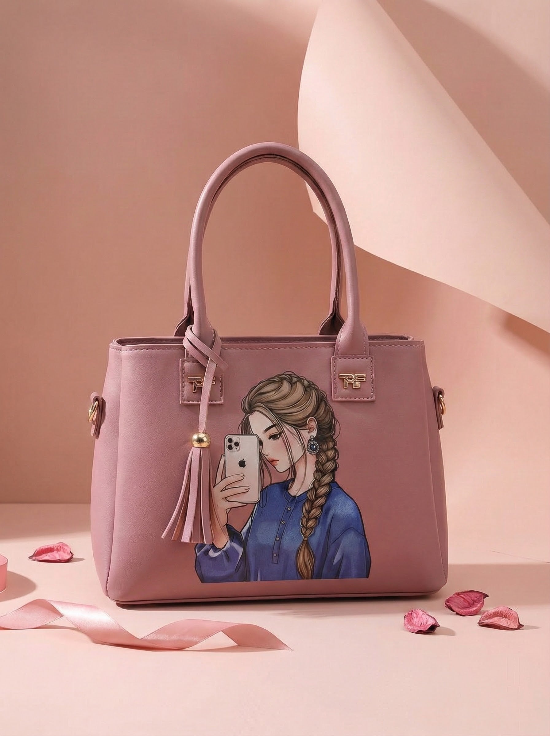 Selfie Girl Tote Bag