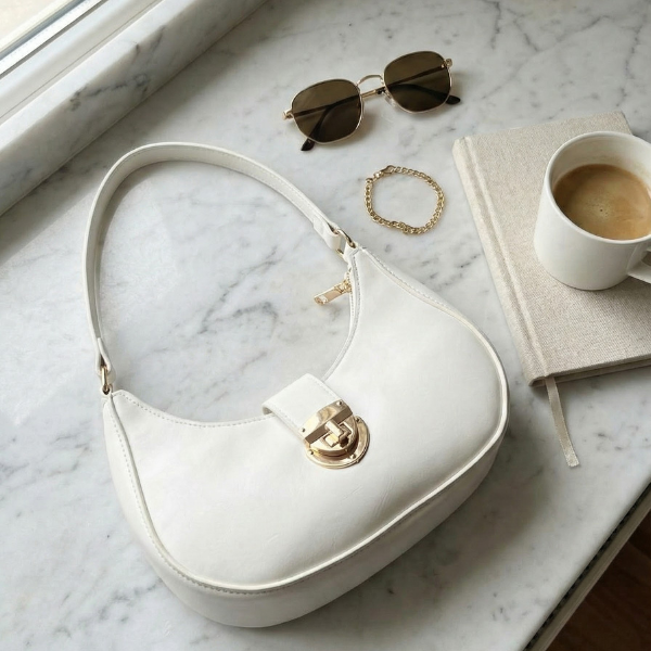 Crescent shoulder Bag